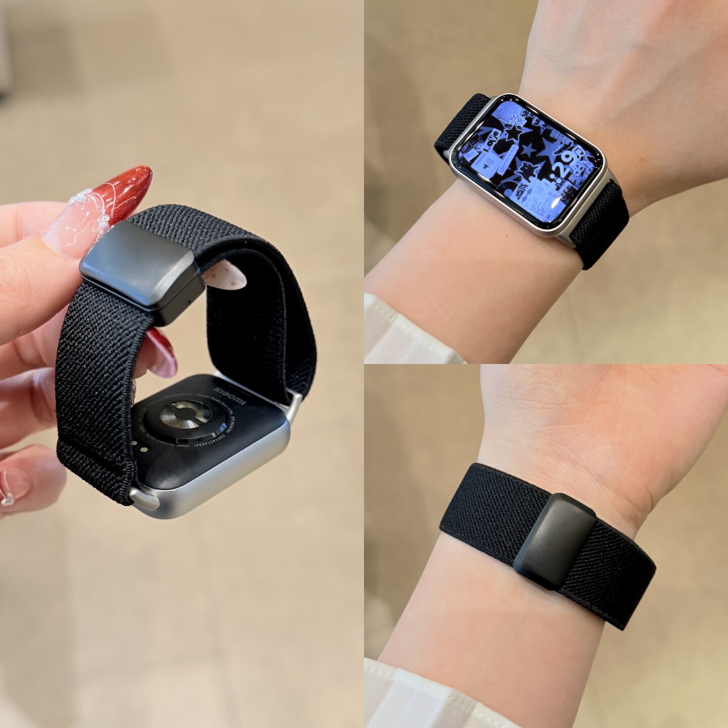 适用小米手环9pro表带8Pro手表腕带红米Watch5替换带高级感watch6尼龙磁吸智能运动透气八九代新款女生配件男