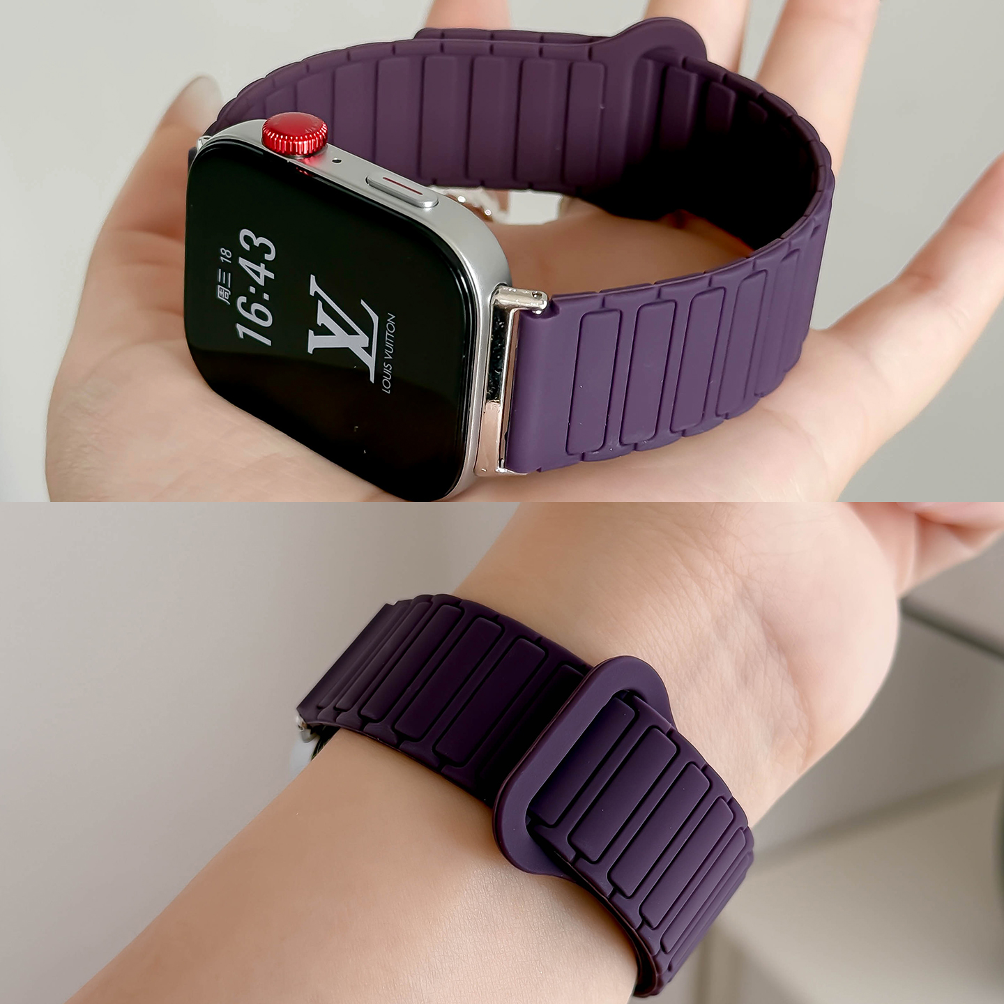 适用华为FIT4表带FIT3张婧仪同款fit4pro智能手环watchfit4手表运动硅胶fit3新款腕带女三四代夏天磁吸配件男