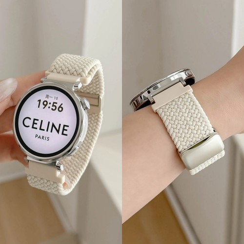 适用华为gt5表带gt6手表watch5新款gt5pro手表带gt4编织gt3智能pro女士watch4高级运动4秋冬男磁吸扣透气腕带