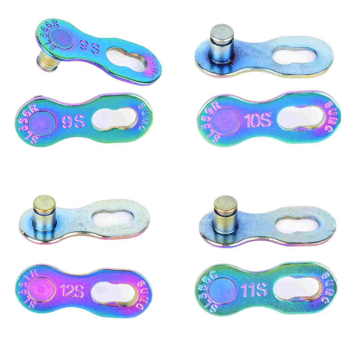 SUMC链条6 7 8速9速10速11速12S自行车链条魔术扣快拆扣链条扣盒