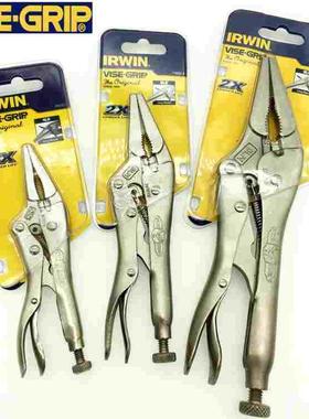 进口IRWIN握手尖嘴大力钳夹持钳固定钳电工快速尖嘴钳4LN 6LN 9LN