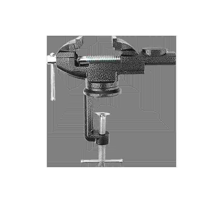 台钳木工夹具桌虎钳工作台小型台虎钳多功能迷你微型平口钳固定器