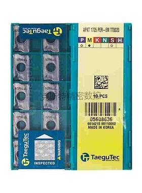 韩国特固克 Taegutec数控刀片 APKT1705PER-EM TT8020 加工不锈钢