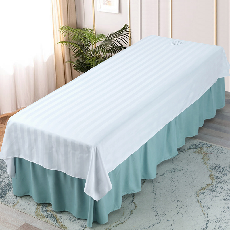 爱嗨家纺丝光棉美容院专用床单