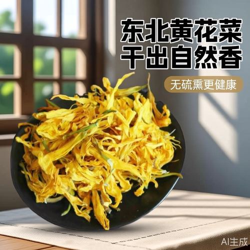 黄花菜干烘干野生大兴安岭