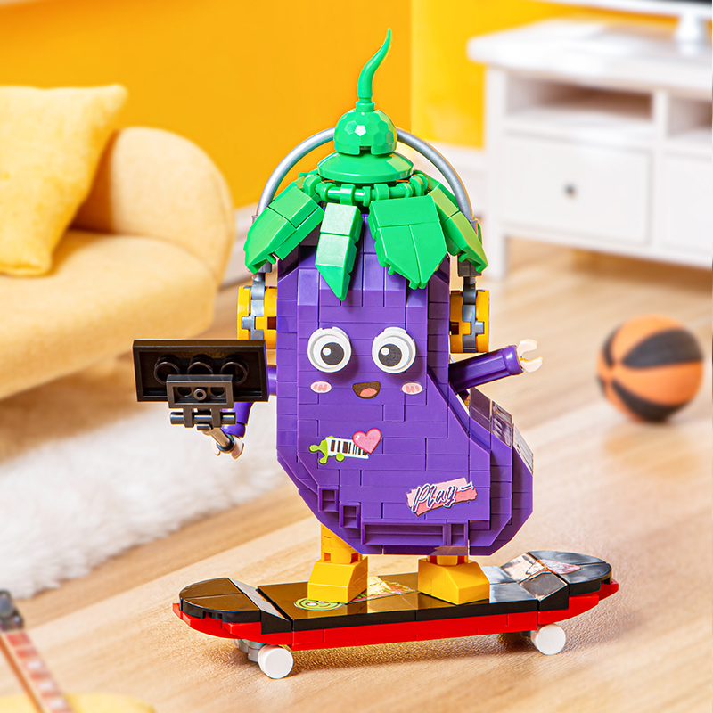 俐智Loz积木动感果蔬微