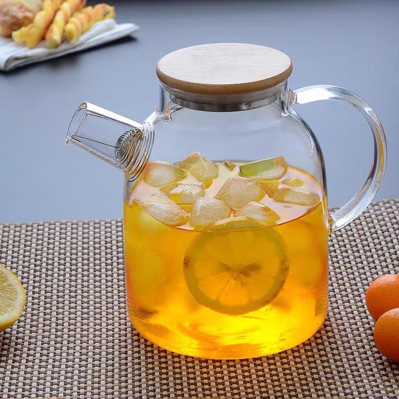 玻璃凉水壶耐热泡茶壶防爆果汁壶