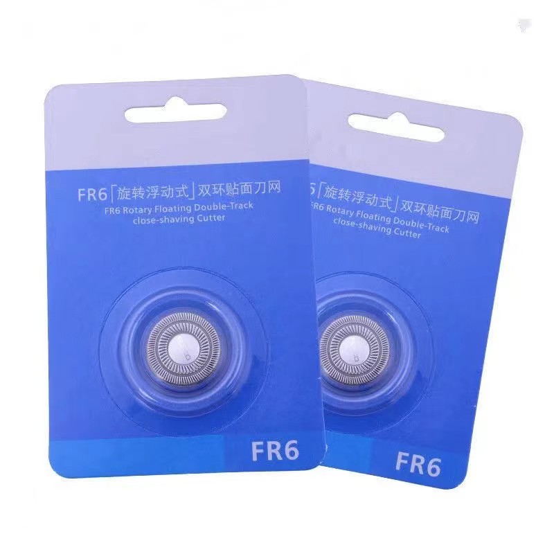 适用飞科电动剃须刀头刀网FR6刮胡刀配件通用FS871 330 711双片装