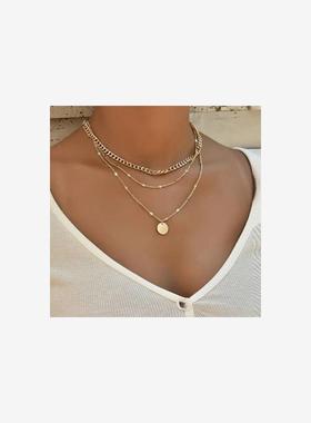 New clavicle chain dating accessory necklace女士优雅气质项链