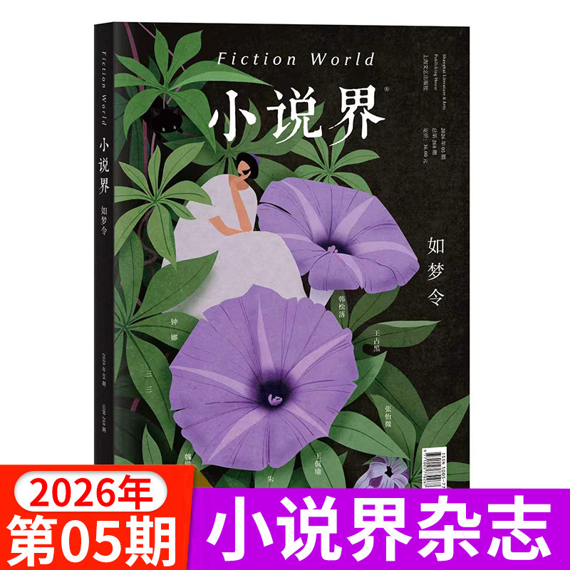 小说界杂志2026年1/2/3/4/5期新/全年订阅 双月刊 文学读物文艺小说期刊大型文学言情小说文艺青春美文青年文摘2024过刊