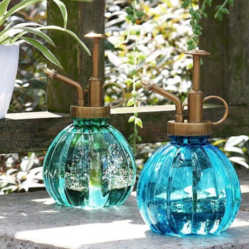 1pc colorful vintage pumpkin shape plant flower sprinkler w