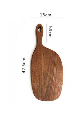 npainted hand-made black walnut breadboard baking chopping b