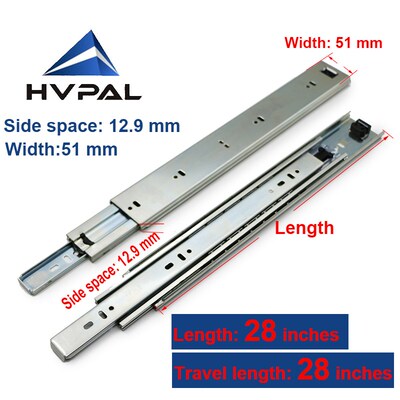 HVPAL 700/750/800 mm 28/30/32 inches full extension work sta