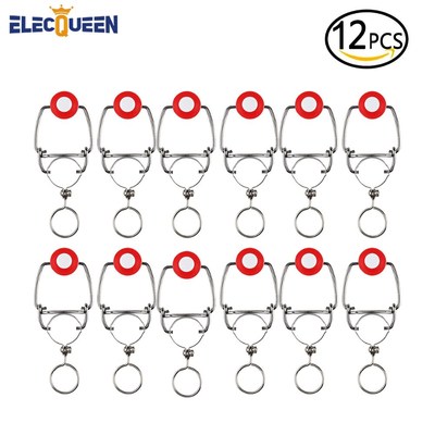 12PCS Ez Cap Flip Top Stopper Root Beer Bottles Replacet Swi