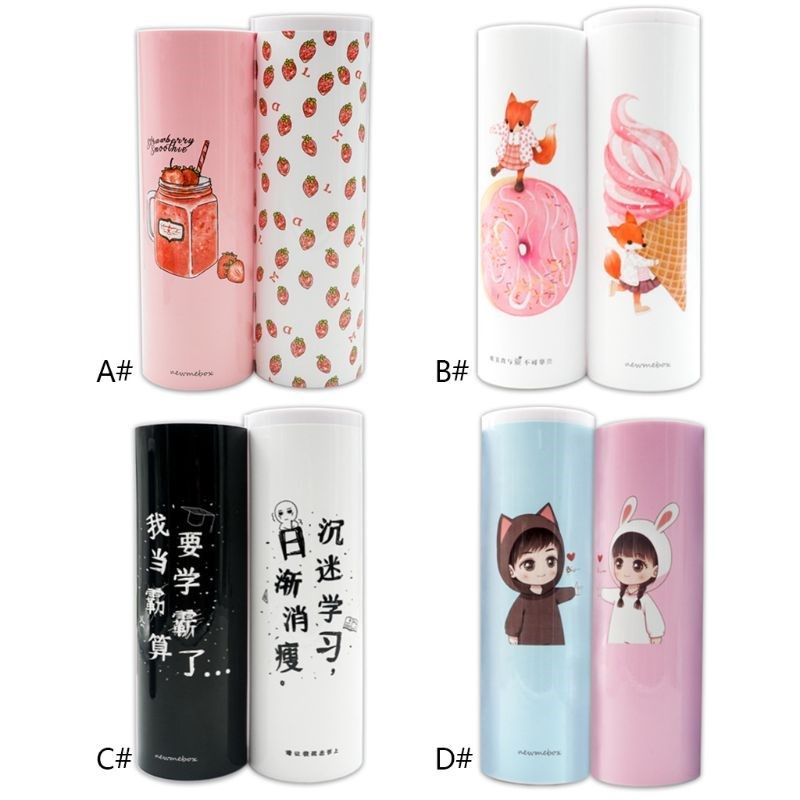 Creative Whiteboard Pencil Case With Solar Calculator Magne