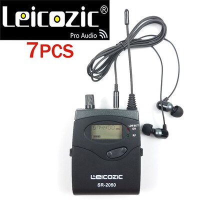 Leicozic 7pcs receivers for sr2050 in ear monitor wireless
