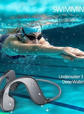 Bone Conduction Swimming Headphones IPX8 Depth Waterproof O