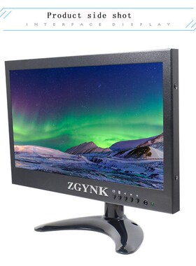 10 inch LED security LCD monitor HDMI computer monitor BNC