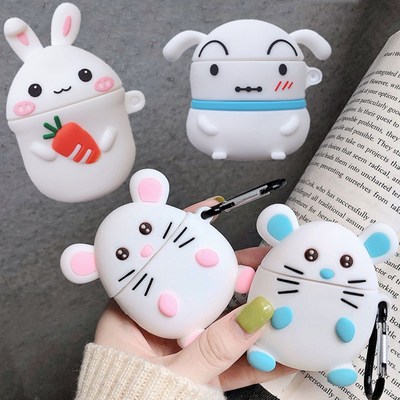 3D Cute Cartoon Kawaii Mouse Dog Puppy Headset Case for App