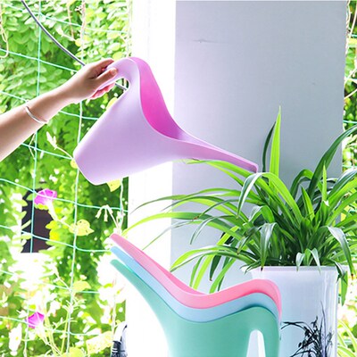 Plastic Large Capacity Long Spout Kettle Watering Can Elega