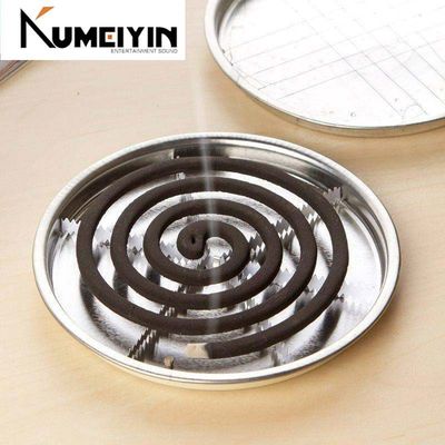 large iron serrated mosquito coil, mosquito seat, fire