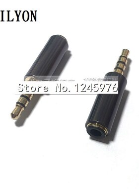 100pcs DC3.5 female seat to 3.5 male first 4 section high q