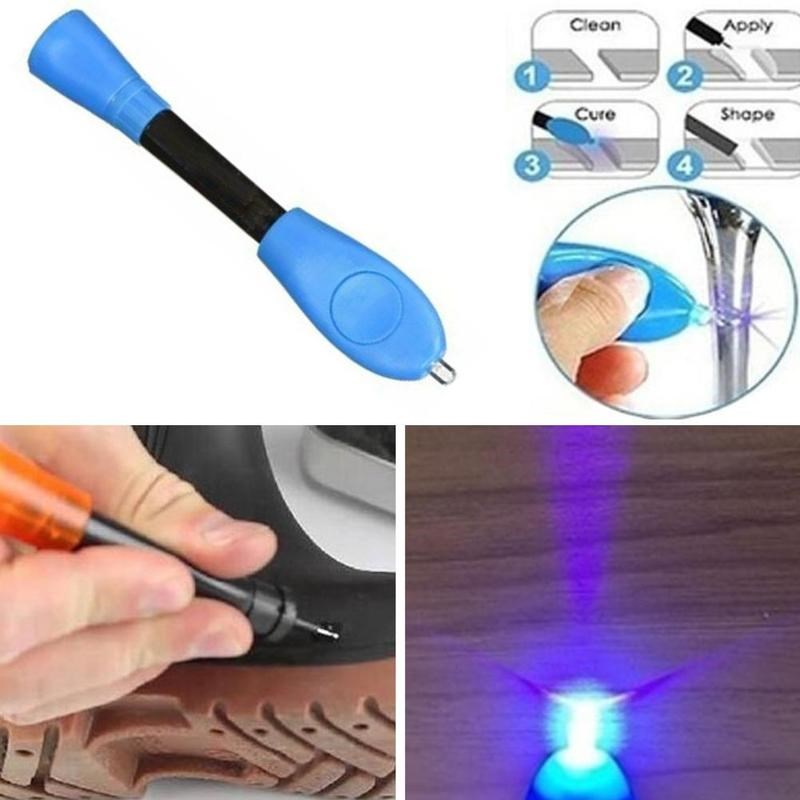 *3 Second Quick Fix Liquid Pen With Glue Uv Light Repair Sup