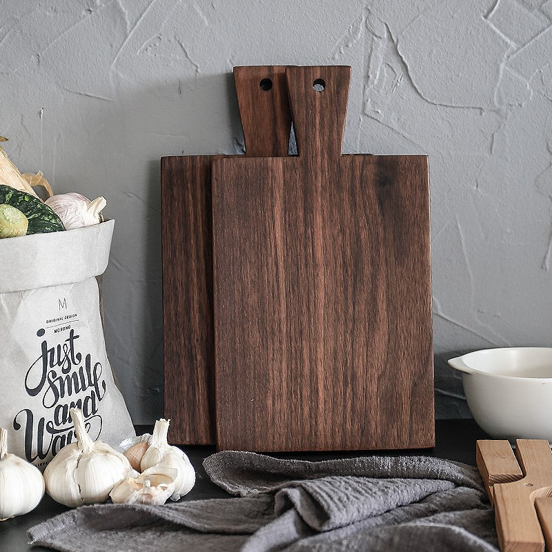 black walnut chopping board breadboard solid wood pizza stea