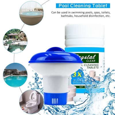 Swimming Pool Floater Dispenser And Chlorine Bromine Chemica