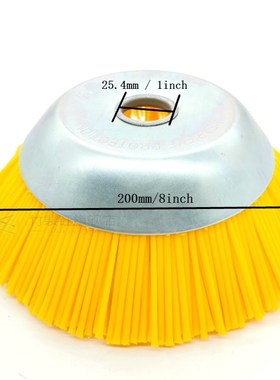 200mm/8Inch Nylon Straw Rope Trimmer Head Grass Brush Cutter