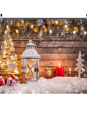 Nitree Vinyl Photography Props Backdrop Christmas Background