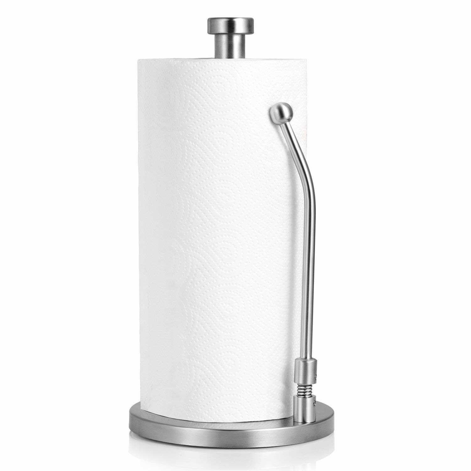 Standing Paper towel holder Stainless Steel Kitchen Tissue H