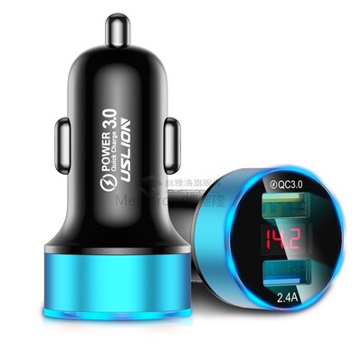 SLION Quick Car Charger  Mobile Phone niversal Dual sb  Adap