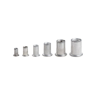 190pcs M3 M4 M5 M6 M8 M10 Rivet Nut Aluminum Alloy Rivnut Fl