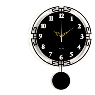 Creative Chinese Style Wall Clock Luxury Retro Living Room W