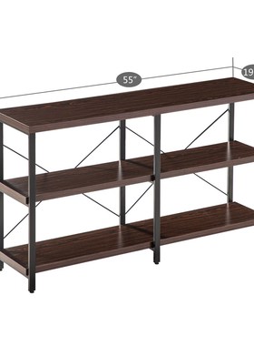 【S Warehouse】(140x34x76cm) Industrial Style Cross Porch Ta