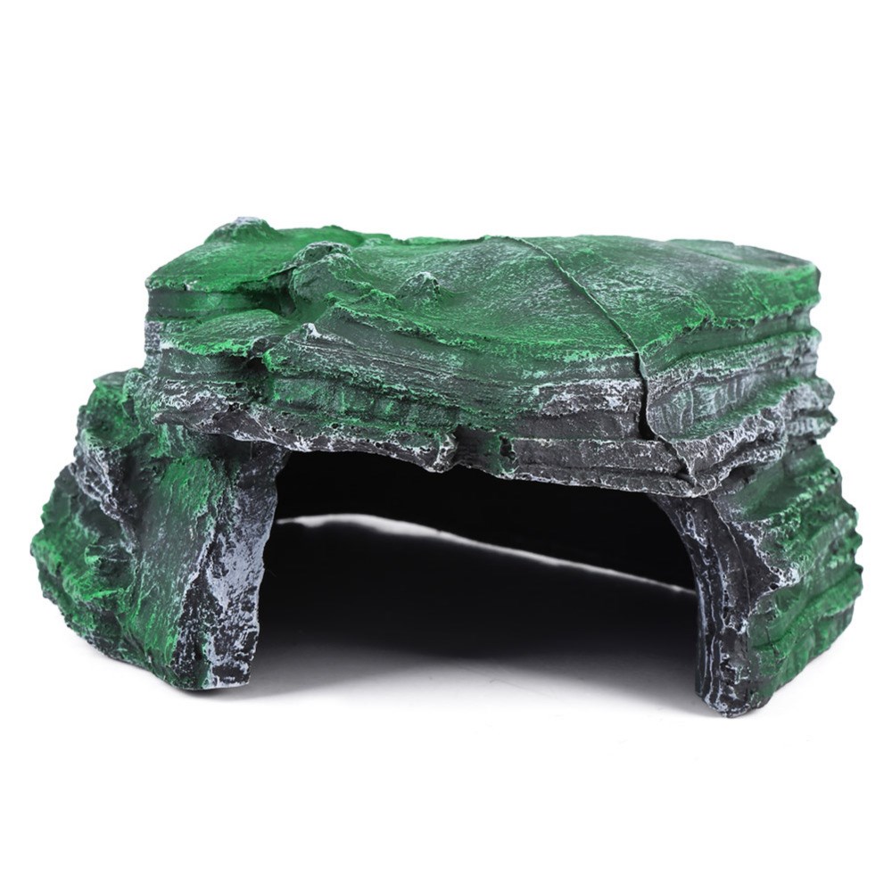 25  Aquarium Fish Tank Stone Turtle Basking Climbing Reptile