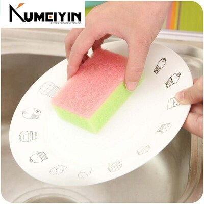 10 pieces dishwashing kitchen wipes, sponge scraping suppli