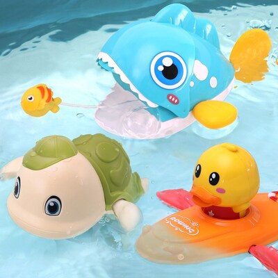 Little turtle baby baby bath toys children swimming and pla