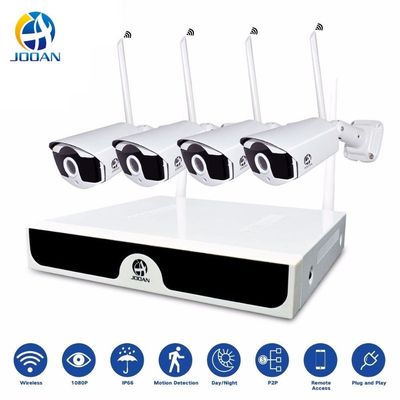 Kit  Wireless Video Surveillance H.265 8CH NVR 4 Cameras