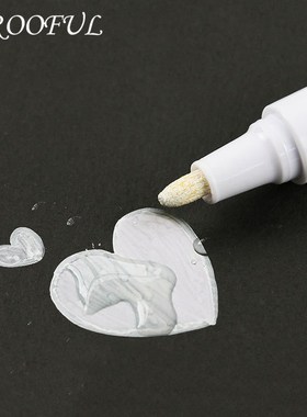 12colors/set Metallic Paint Marker Permanent Art Markers DI