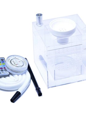 Acrylic Hookah Shisha Pipe Narguile Cachimba sisha Nargile C