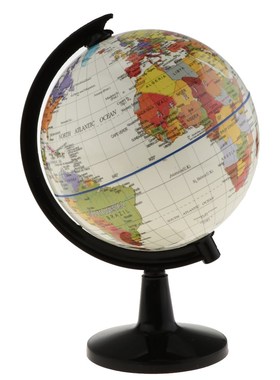 Rotary World Globe Model World Map Globe for School Classro