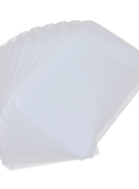 10 Pieces A5 A6 Binder Bags for 6 Ringbinders Loose leaf Wa