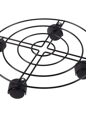 Dropship Useful Metal Plant Flower Pot Stand Trolley Caddy o