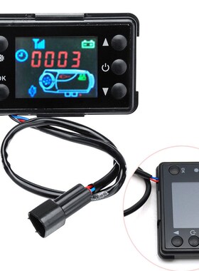 12/24V LCD Monitor Parking Heater Controller Switch Car Tra
