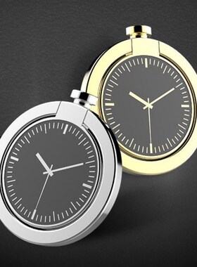 360 Degree Clock Mobile Phone Finger Ring Stent Universal Ce