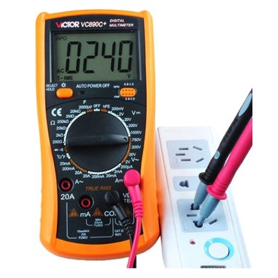 VICTOR VC890C+ LCD Display Digital Multimeter 20000uF Capaci