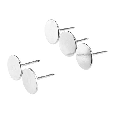 20pcs 15x18mm Upholstery Nails Tacks Flat Head Furniture Nai