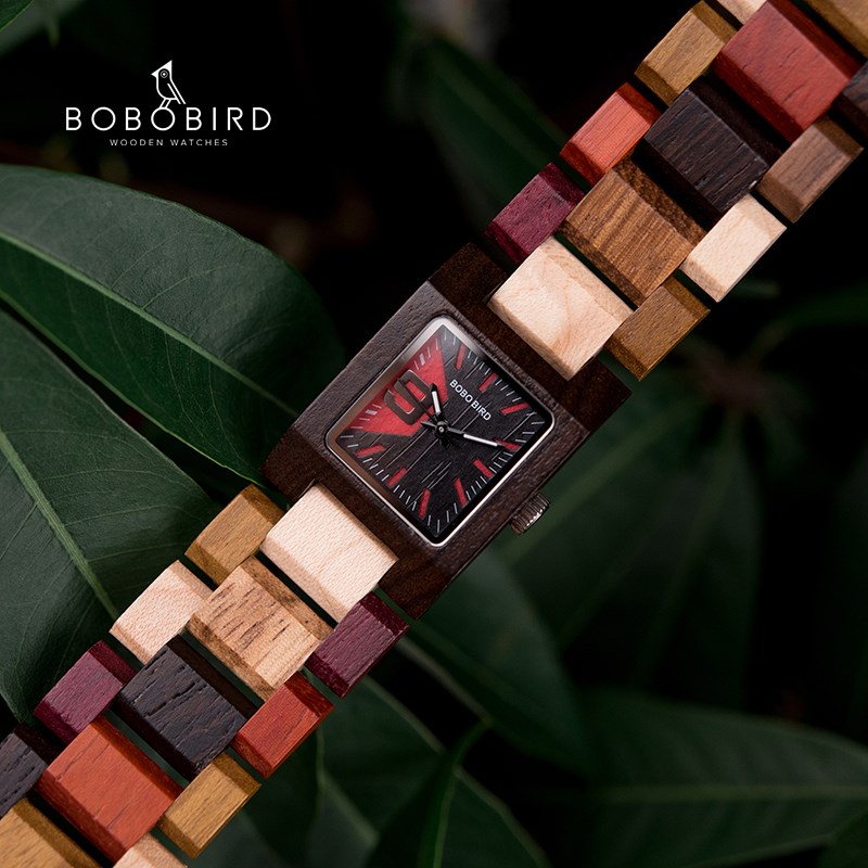 BOBOBIRD Unique design Ladies Watch Timepieces Quartz Wood